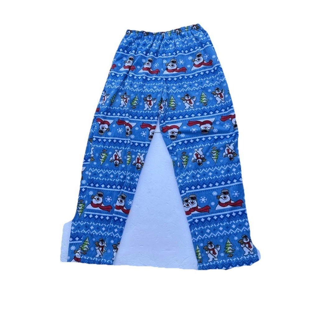 Frosty The Snowman Size Large 12-14 Fleece Pj Lounge Pajama Pants (12)